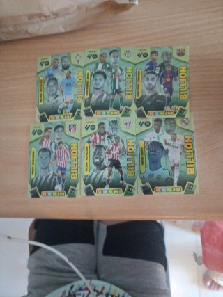 Carta de colección BILLION