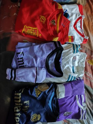 Equipaciones Real Madrid niño