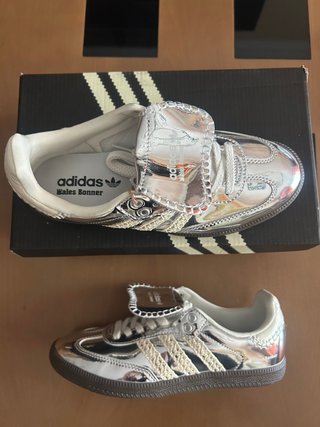Adidas x Wales Bonner Samba Plata Metálico