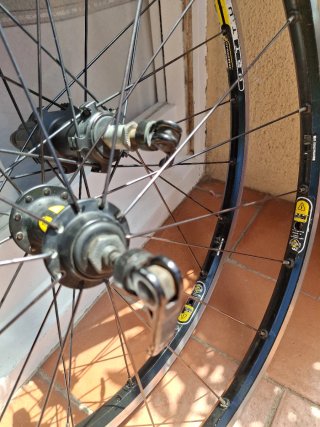 Ruedas MAVIC Crossroc 26" Tubeless V-Brake