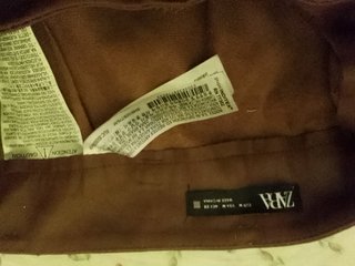Gonna pelle zara tg Eur m cinta in coordinato vita