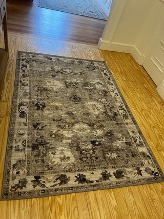 Tappeto Kilim 160x230 Lavabile Beige/Grigio