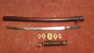 Antiguo gunto japonés 2ª Guerra Mundial