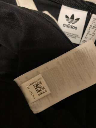 Top Adidas Negro Manga Larga