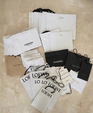 Lote Borse di Lusso Burberry, Chanel, Dior, Gucci