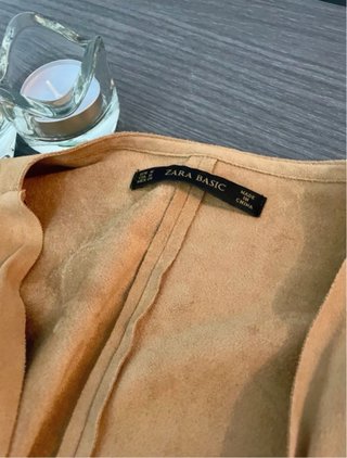 Chaqueta Zara flecos talla M