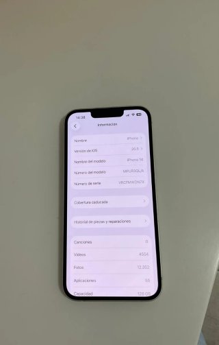 iPhone 14 128GB Plata