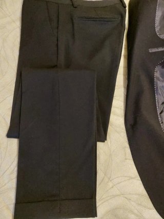 Completo uomo  nero