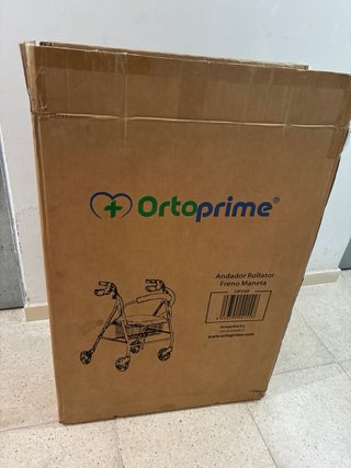 OrtoPrime Andador para Ancianos 4 ruedas con cesta