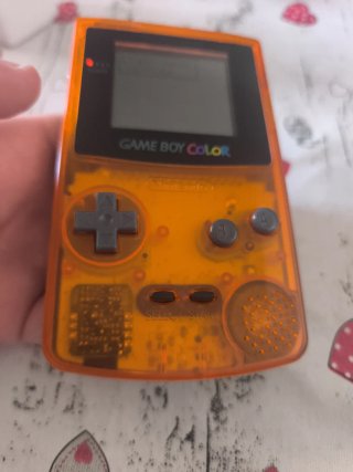 Nintendo Game Boy Color Naranja Transparente