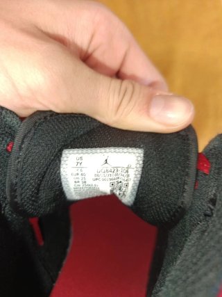 Jordan 1 Rojo y Blanco