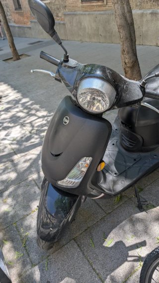 Moto Sym Fiddle 2 50cc Negra