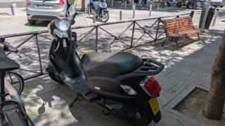 Moto Sym Fiddle 2 50cc Negra