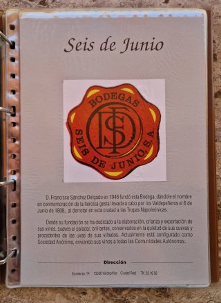 Libro Vinos de Valdepeñas.