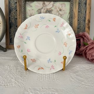 Taza y plato Royal Albert Candy Cottage.
