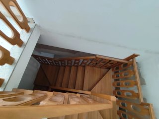 Scala interna in legno