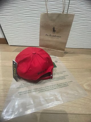 Cappello Polo Ralph Lauren Rosso