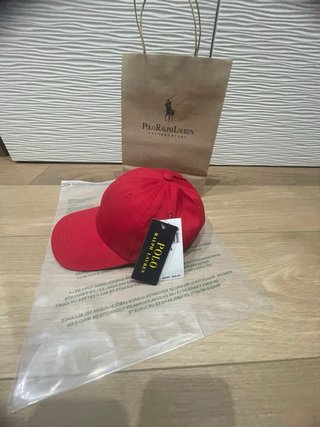 Cappello Polo Ralph Lauren Rosso