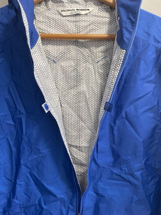 Chaqueta Salomon Bonatti talla M Waterproof Azul
