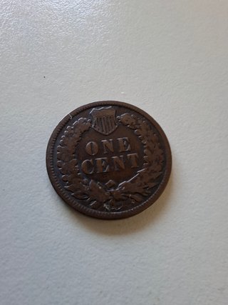 Moneda India Head 1906 en PVC