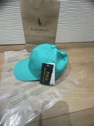 Cappello Polo Ralph Lauren Verde Acqua