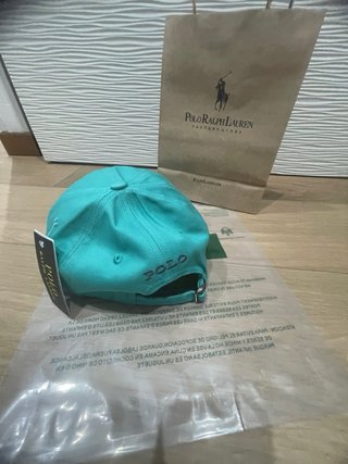 Cappello Polo Ralph Lauren Verde Acqua