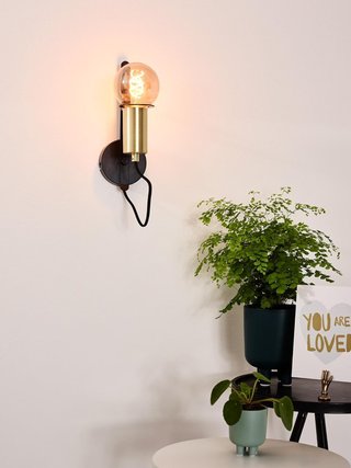 Lampara de pared aplique de diseño Lucide Malcom