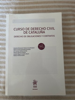 Curso de Derecho Civil de Cataluña Derecho dere...