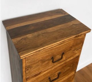 Cómoda rústica madera maciza