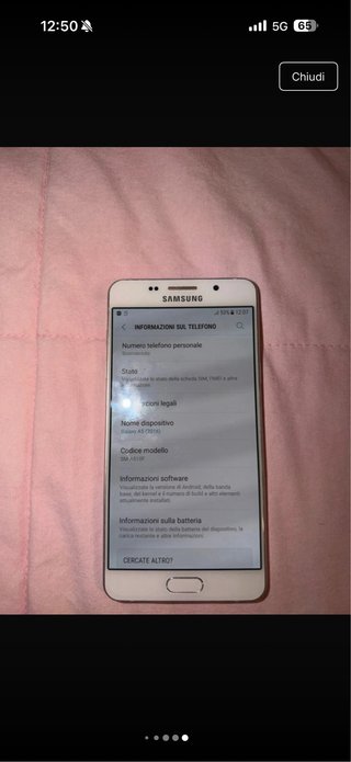 Samsung Galaxy A5 2016 Bianco