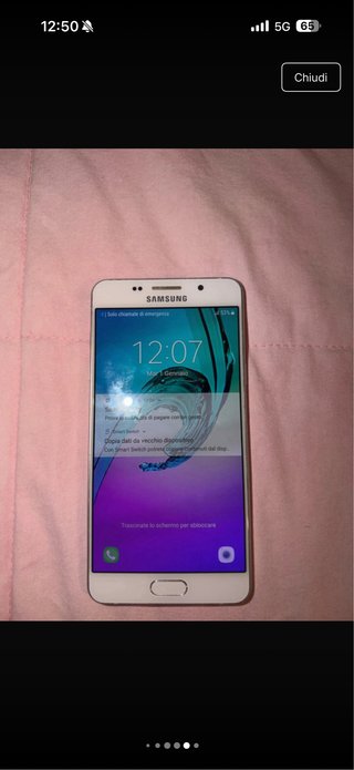 Samsung Galaxy A5 2016 Bianco