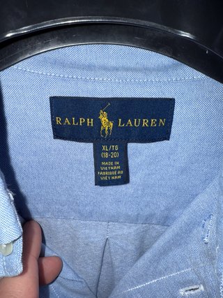 Camisa Ralph Lauren Azul Talla S/M