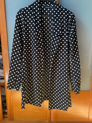 Conjunto Falda y Blazer Lunares