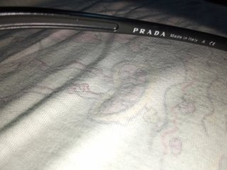 Gafas de sol de la colección sport de lujo Prada