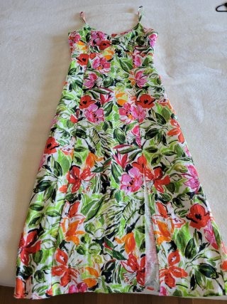 Vestido estampado floral Salsa talla XS