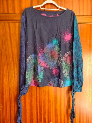Lote 10 Camisetas Manga Larga Desigual Talla Ly XL