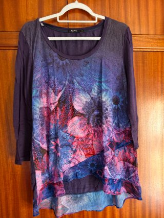 Lote 10 Camisetas Manga Larga Desigual Talla Ly XL