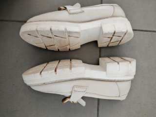 Mocassini Marco Tozzi bianchi donna n.37