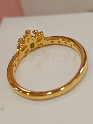 Anillo Pandora Princesa Tiana Disney Talla 58+caja