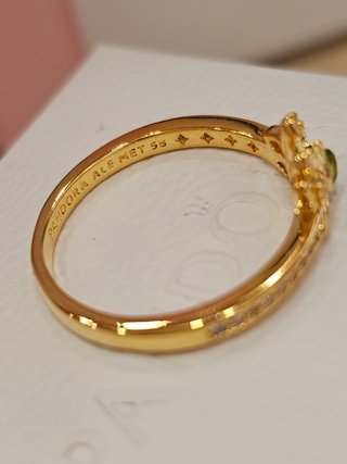 Anillo Pandora Princesa Tiana Disney Talla 58+caja