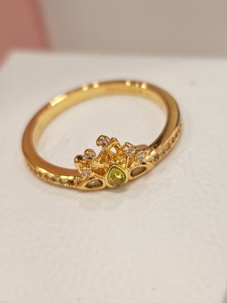 Anillo Pandora Princesa Tiana Disney Talla 58+caja
