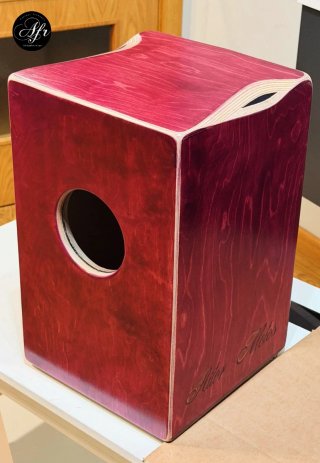 Cajón Flamenco AFR Rojo