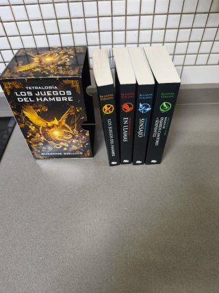 Estuche Saga los juegos del hambre