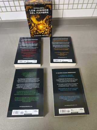 Estuche Saga los juegos del hambre