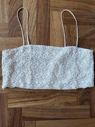 Top uncinetto Zara taglia unica