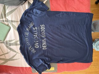 Camiseta Replay Azul Talla XXL Sin Estrenar!