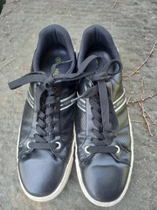 Versace Jeans Sneakers Vintage Nere Argento