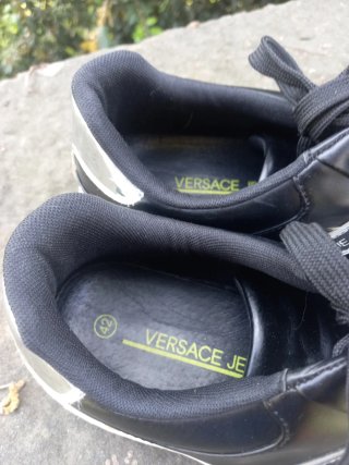 Versace Jeans Sneakers Vintage Nere Argento
