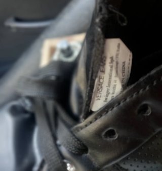 Versace Jeans Sneakers Vintage Nere Argento