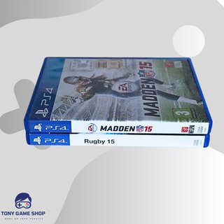 PS4 Madden 15 + Rugby 15 - PAL